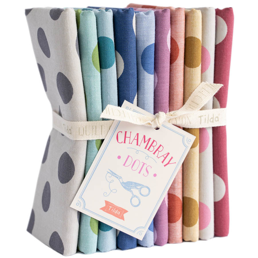 Tilda Basics Medium Dots Fat Quarter Bundle