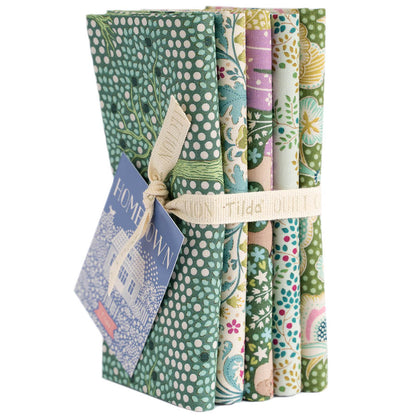 Old Rose Seasonal Extras Fat Quarter Bundle Tilda Fabric Coordinates 