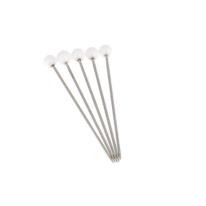Glass Head Pins 1 3/16 in 80 Blue, White and Red